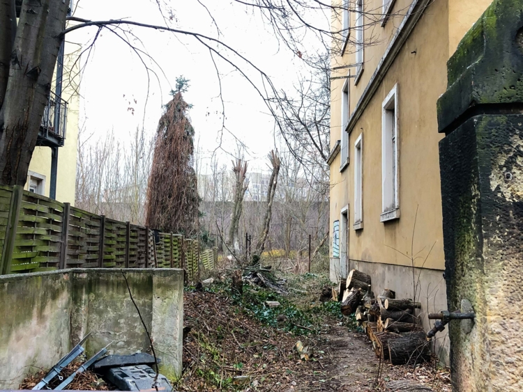beräumte Baustelle
