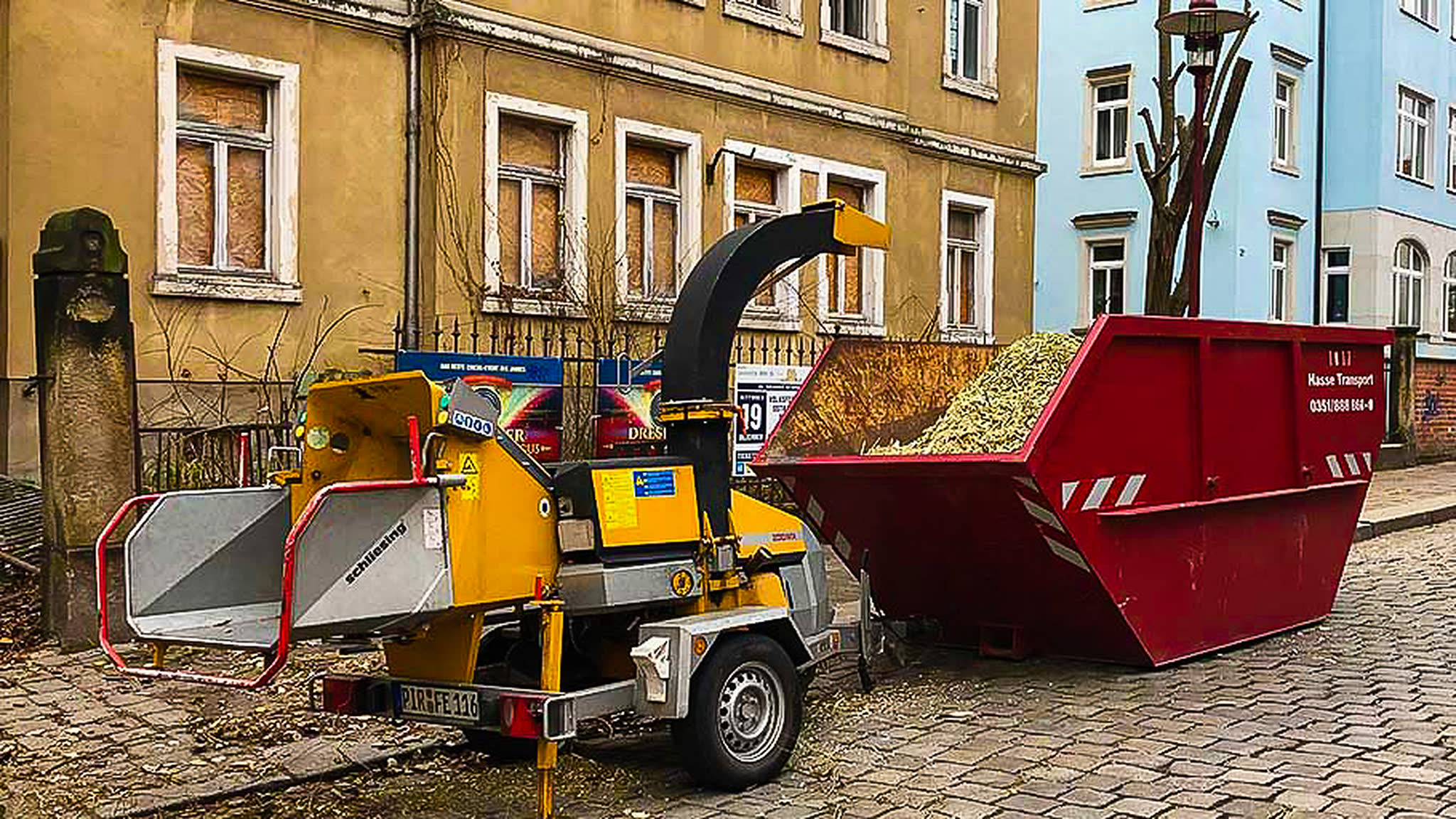 Grünschnittentsorgung und Holzaufbereitung